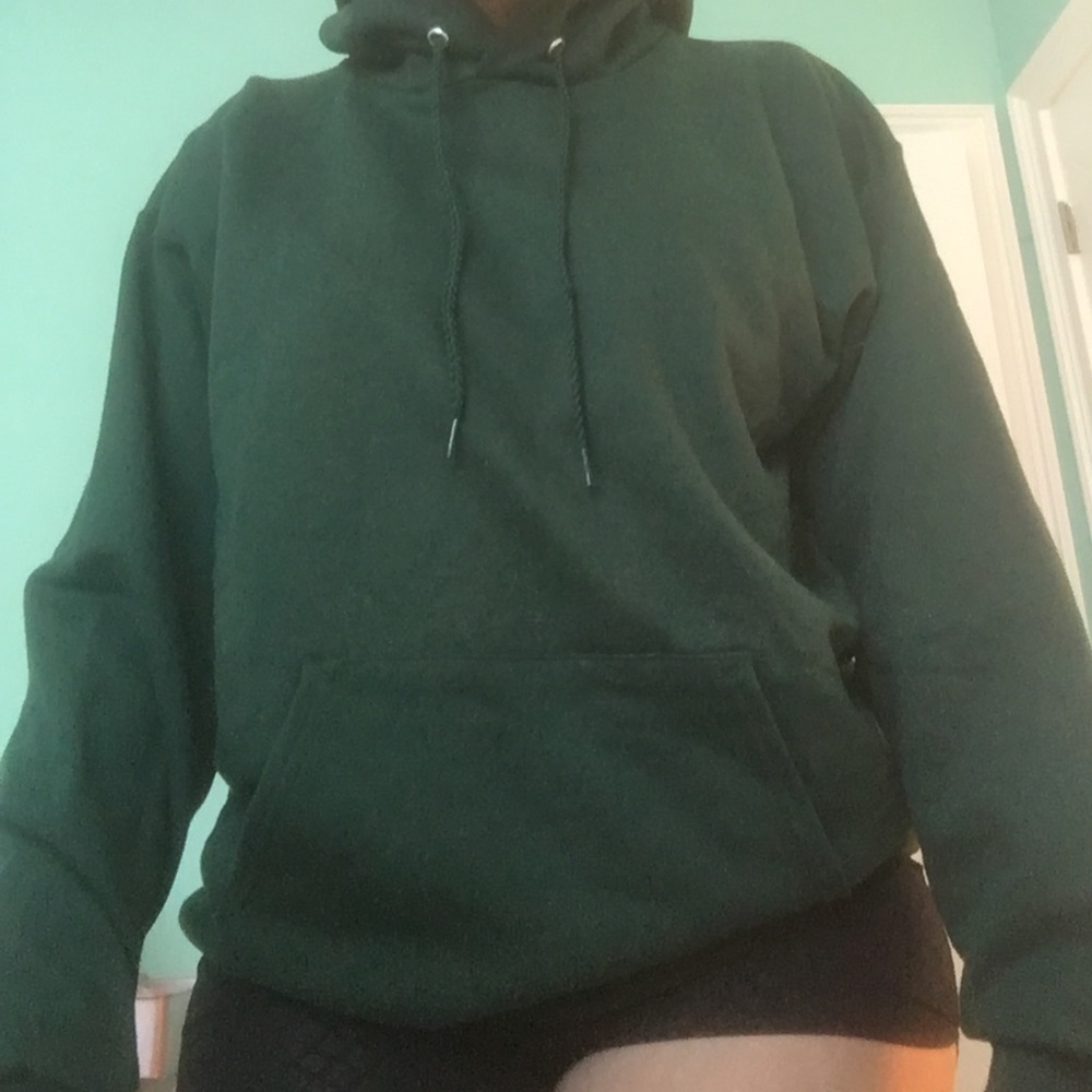 Dark green hoodie